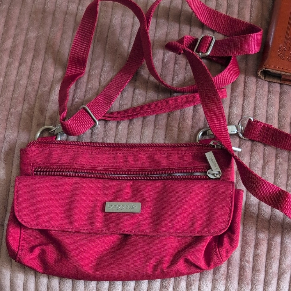 Baggalloni Red Crossbody Bag